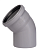 Отвод внутр. канализация D 50x45° OSTENDORF
